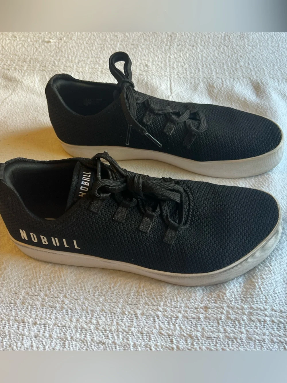 NOBULL Men’s Size 13 Black Low-Profile Sneakers